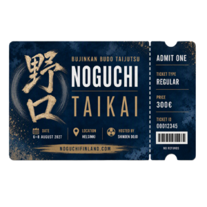 Noguchi Taikai Finland 2027 - Regular ticket